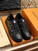 chaussure louis vuitton garcon fille monogram flower black